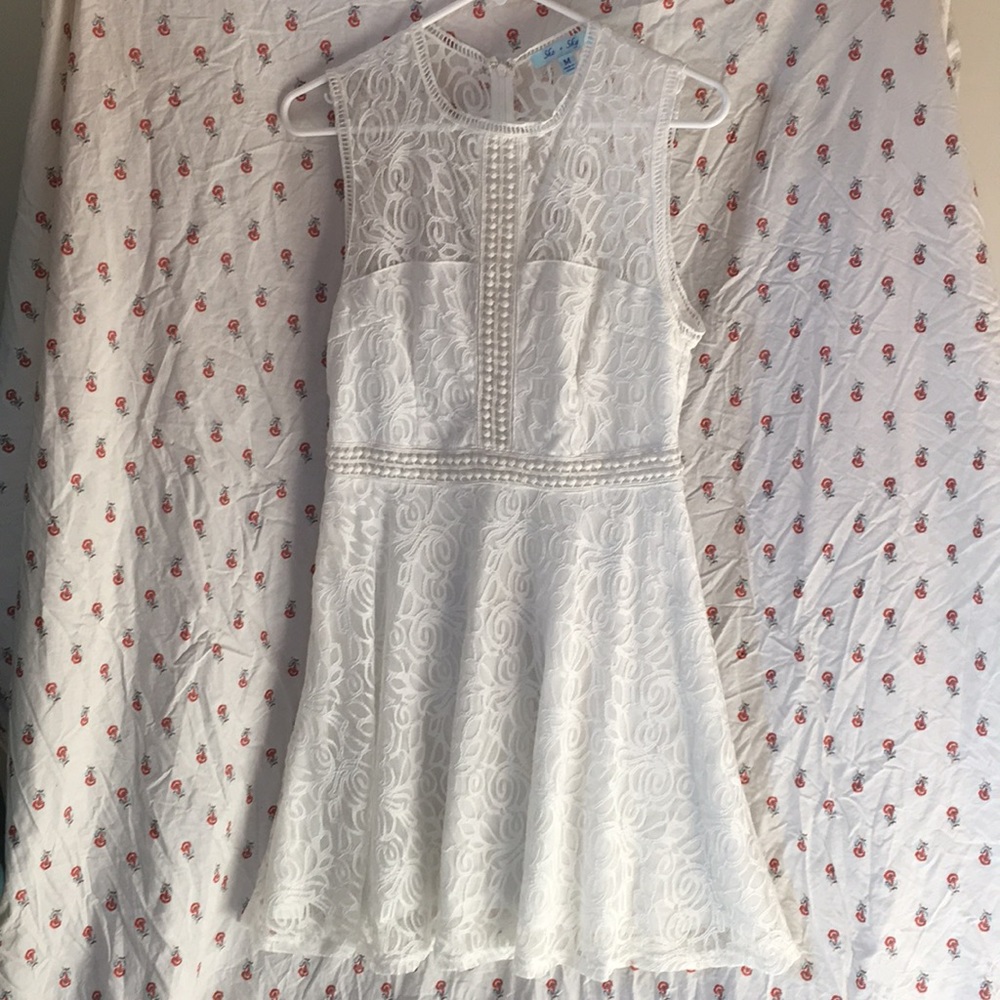 White Lace Dress